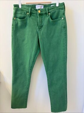 DEAR JOHN Emerald Cropped Jeans, Sz 27.